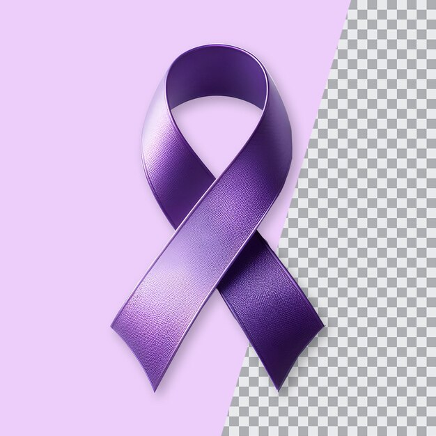 PSD psd cinta púrpura símbolo del día nacional de concienciación sobre el cáncer día mundial del cáncer cinta púrpura