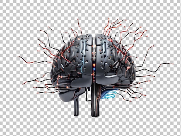 Psd de un circuito neuronal y un cerebro cibernético electrónico