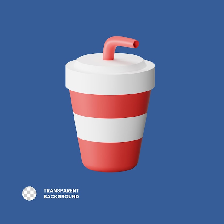 PSD psd cola 3d ikona ilustrace