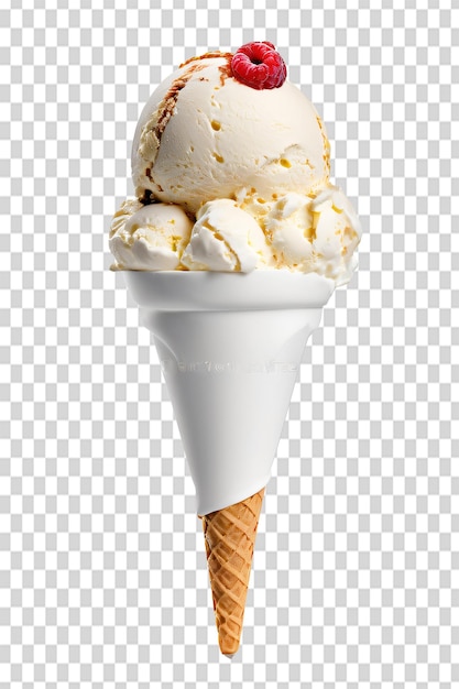 Psd comemora com sorvete de waffle cone
