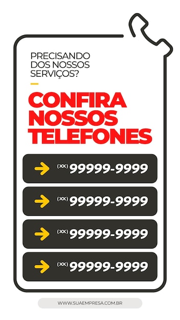 Psd compruebe nuestros números de teléfono y póngase en contacto