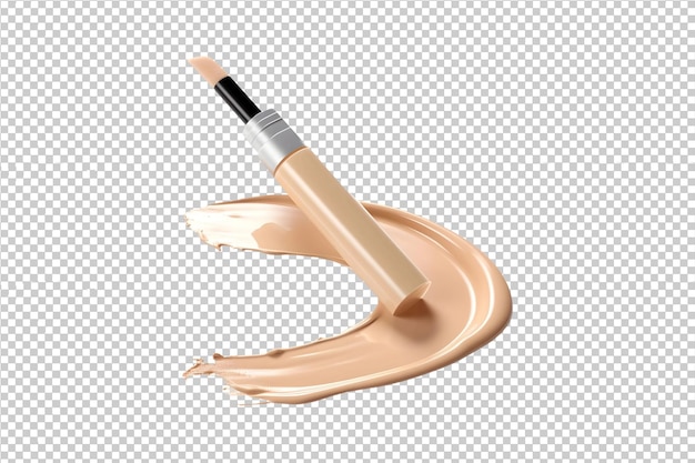 Psd concealer png aislado en un fondo transparente