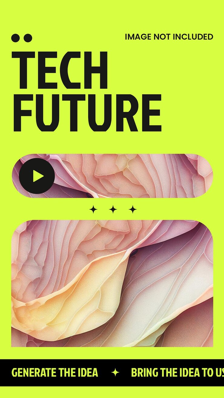 PSD psd el concepto de diseño de banners de tecnología del futuro para redes sociales e instagram story template