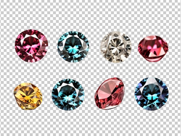 PSD psd de un conjunto de diamantes