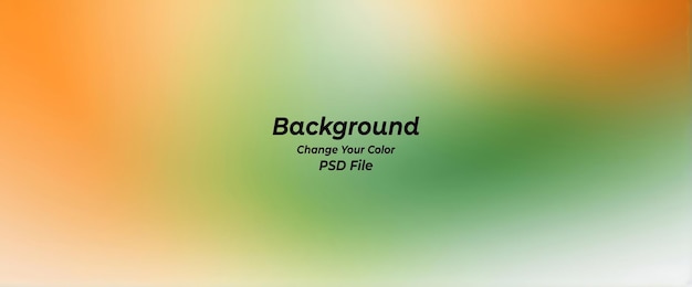 PSD psd cores laranja branco verde corante gradiente fundo borrado efeito de textura de ruído
