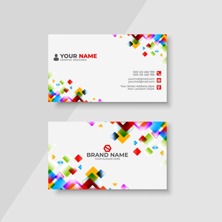 PSD psd creative modern professional business card template design