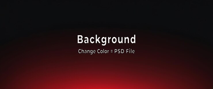 PSD psd creatividad abstracta dramático fondo de gradiente rojo y negro con una sensación cinematográfica