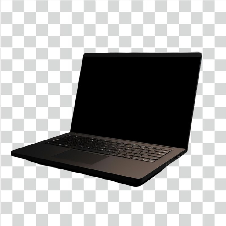 PSD psd cuaderno laptop fondo transparente