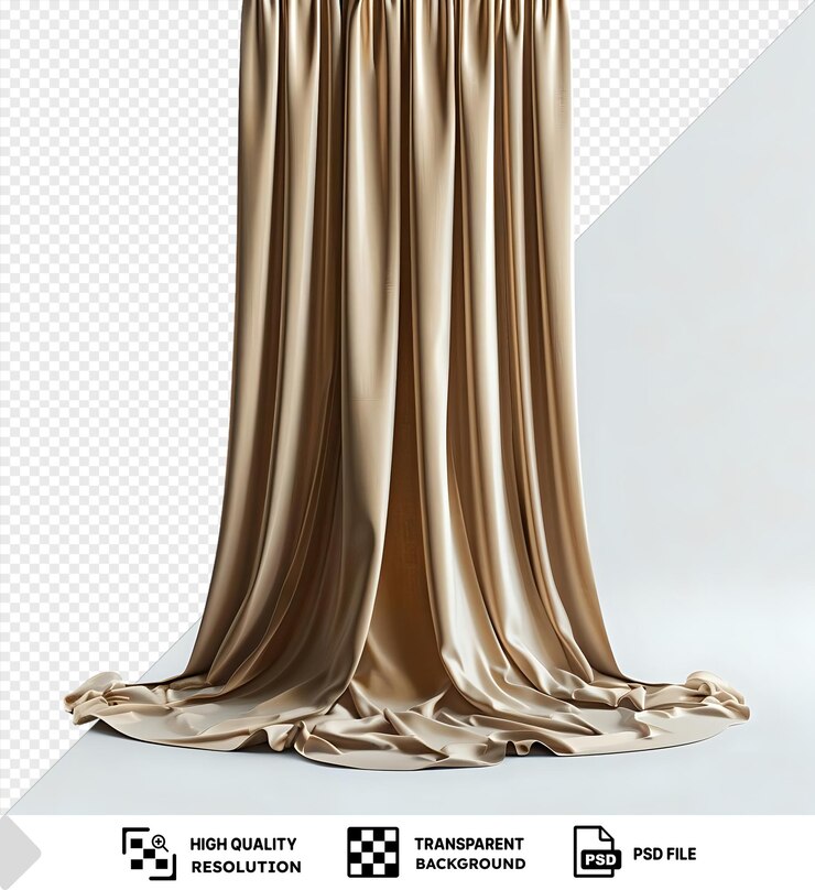 PSD psd curtain on a isolated background