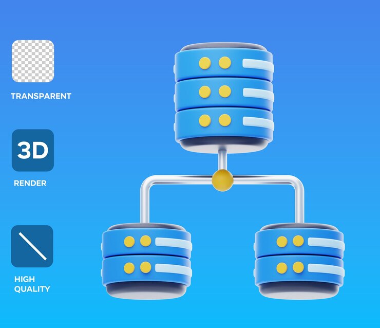 PSD psd database 3d illustration