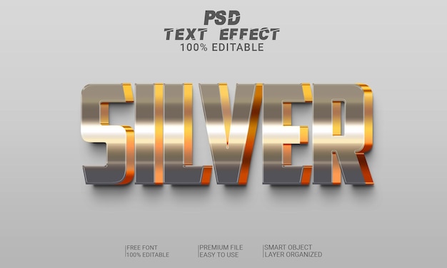 Psd-datei mit 3d-texteffekt