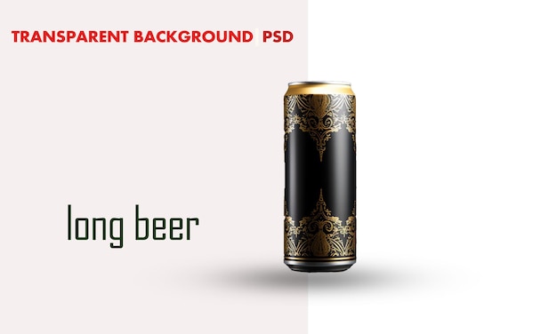 PSD psd-datei mit durchsichtigem hintergrund für bier