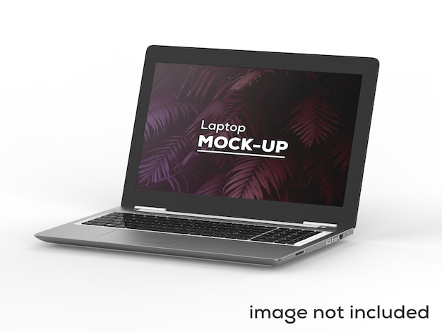 Psd-datei mit laptop-mockup