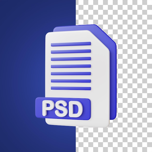PSD-Dateiformat 3D-Darstellung