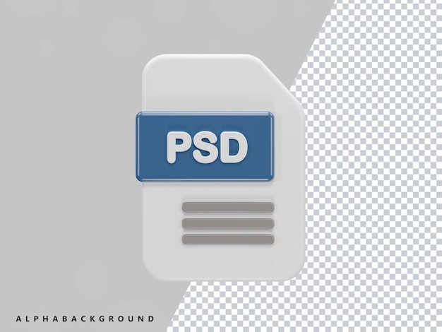 Psd-dateisymbol