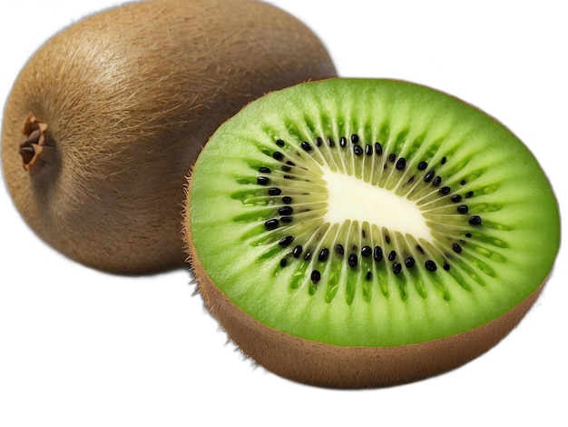 PSD psd de kiwi em fundo branco