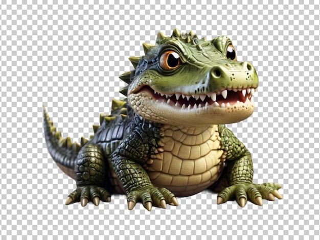 PSD psd de um crocodilo mais bonito