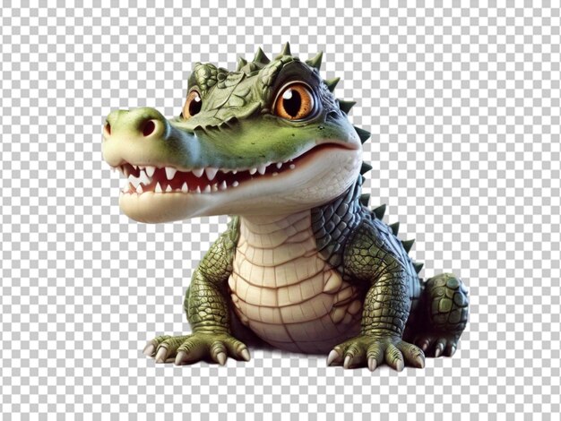 PSD psd de um crocodilo mais bonito