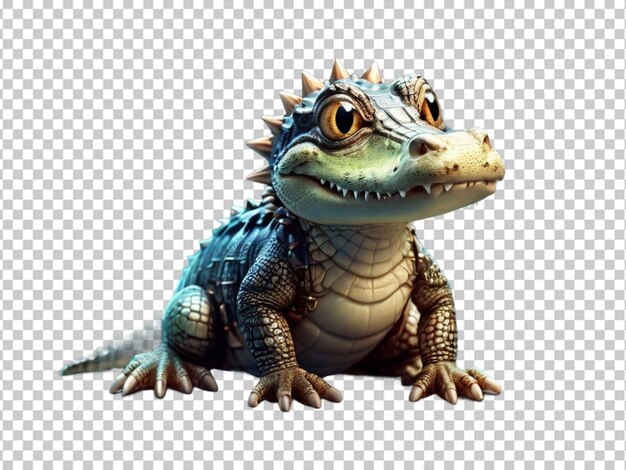 PSD psd de um crocodilo