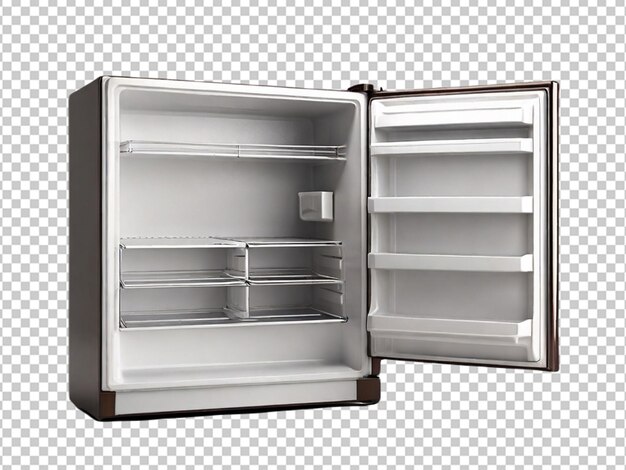 PSD psd de um frigorífico 3d em fundo transparente