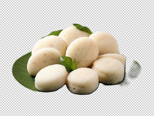 Psd de um idli em fundo transparente