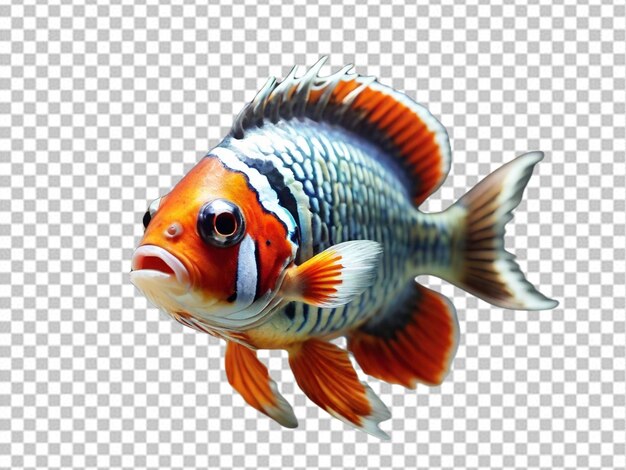 PSD psd de um peixe tropical