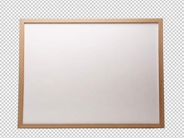 PSD psd de um quadro de arte em fundo transparente