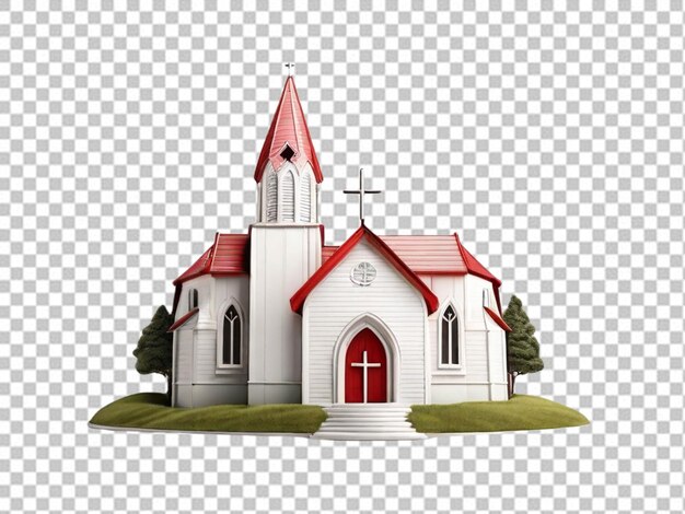 PSD psd de uma igreja 3d