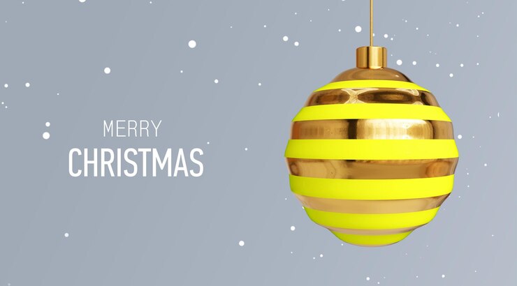 PSD psd decoraciones de árboles de navidad árboles de vacaciones nieve decoraciones de año nuevo oro
