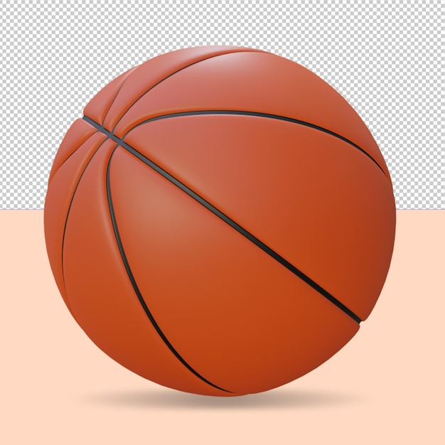 Psd di basket realistico 3d Psd Premium