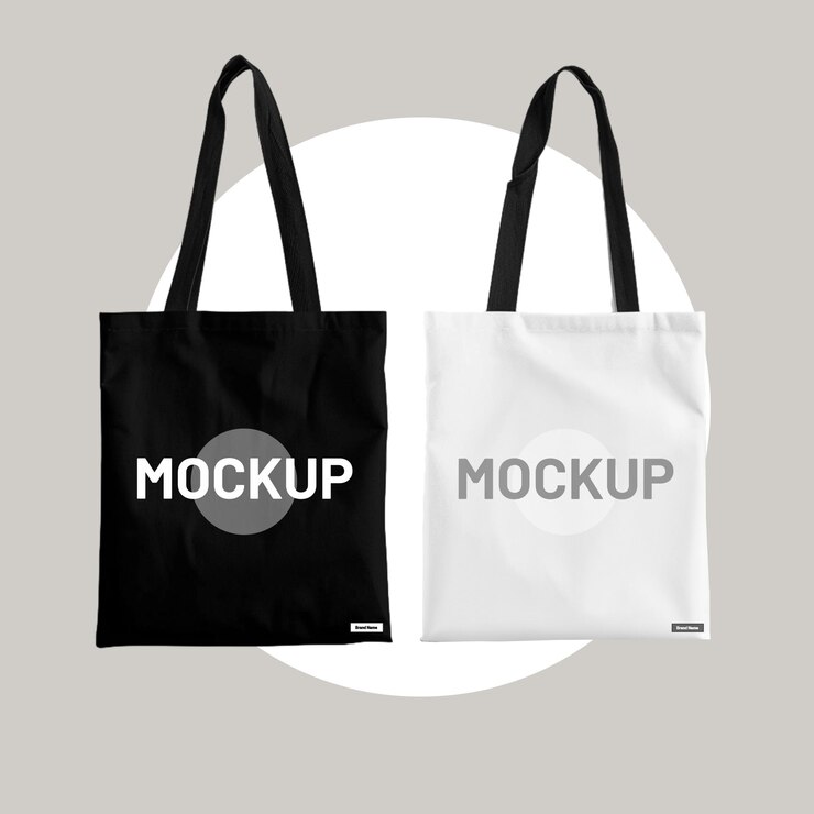 PSD dos bolsas de Tote