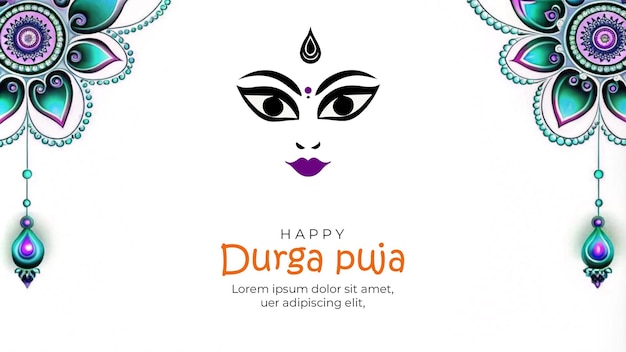 PSD Durga Navami ist ein indisches Fest.