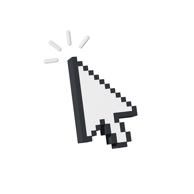 Psd ein pixel-cursor