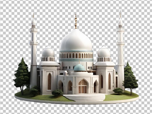 Psd einer 3d-moschee