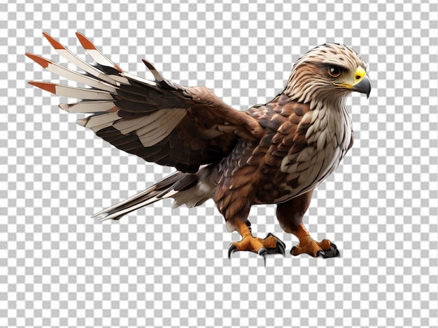 PSD psd eines 3d-hawks