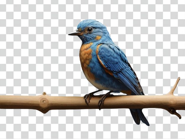 PSD psd eines blauen vogels