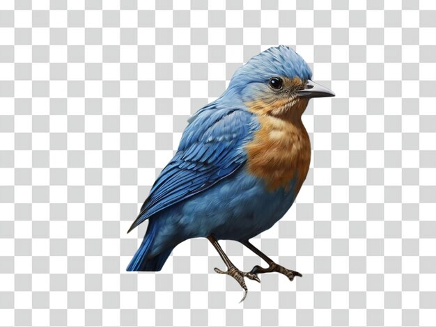 PSD psd eines blauen vogels