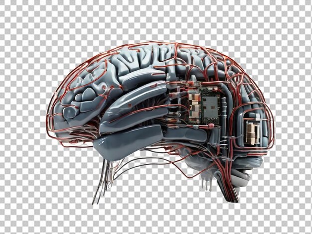 PSD psd eines neuronalen schaltkreises und eines elektronischen cyberhirns