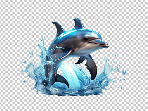 Psd eines süßesten delphins