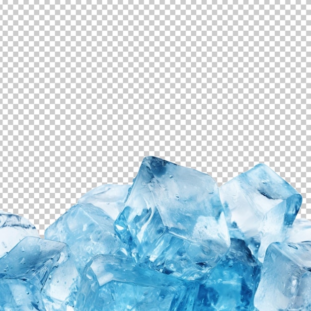 PSD-Eiswürfel-Hintergrund