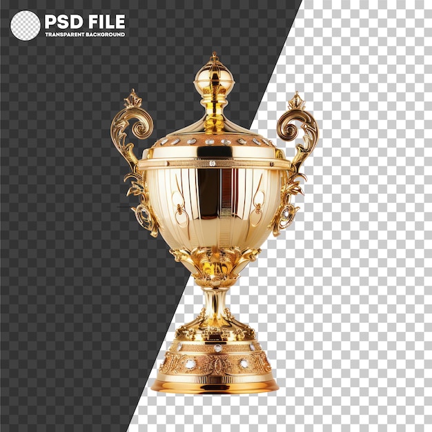 PSD psd elaborate copa del trofeo de oro