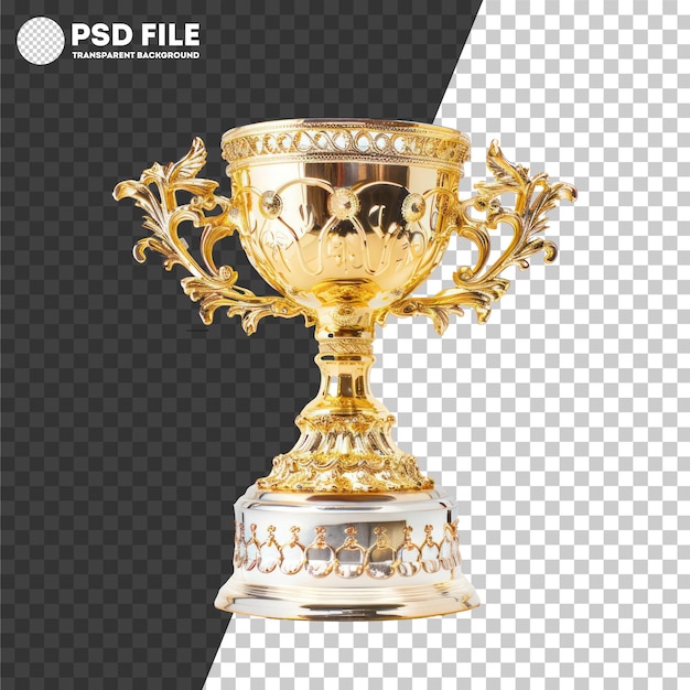 PSD psd elaborate golden trophy cup (copa do troféu de ouro)