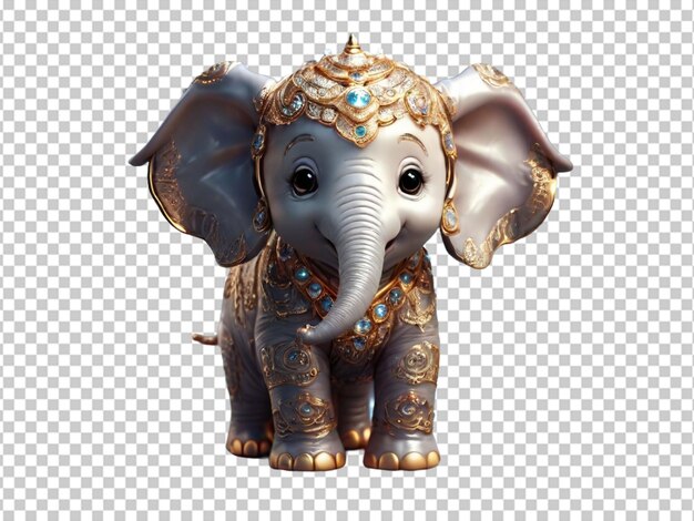 PSD psd de un elefante muy lindo