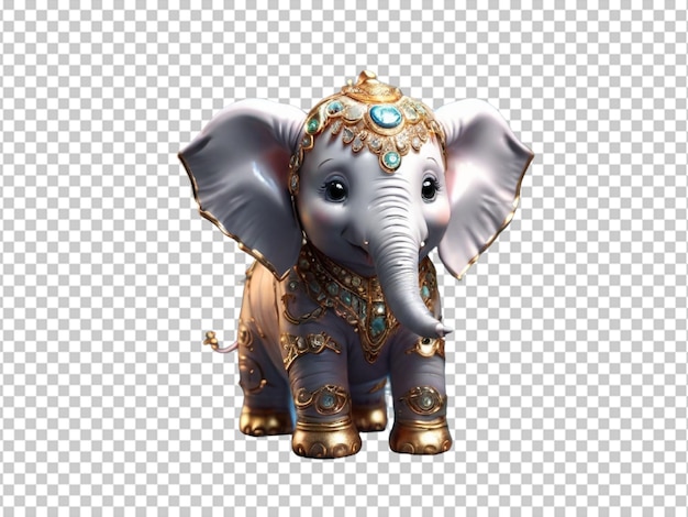 PSD psd de un elefante muy lindo