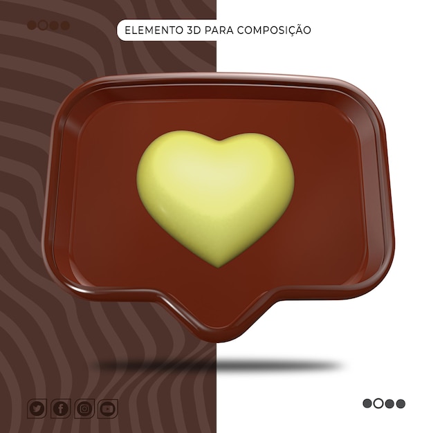 PSD ELEMENT 3D pour la composition
