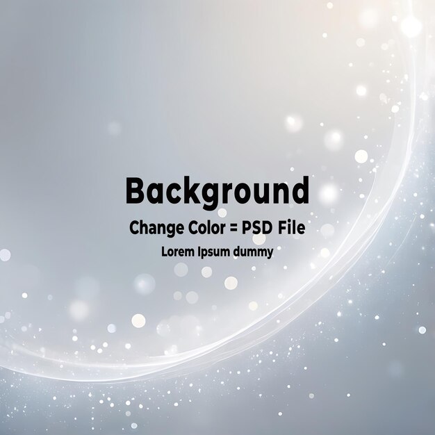 PSD elemento de luz borroso abstracto que se puede usar para la decoración de la portada vector de fondo bokeh