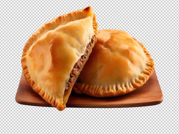 Psd empanadas png sobre fondo transparente