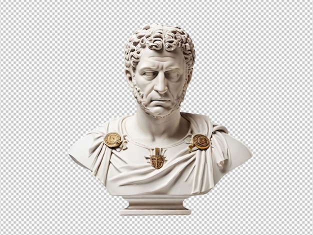 PSD psd de una estatua de un emperador romano