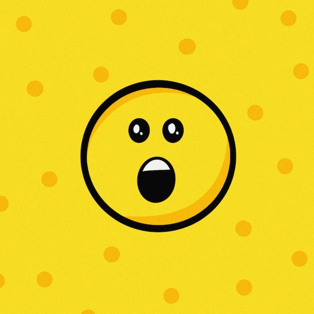 PSD faccia sorpresa emoji