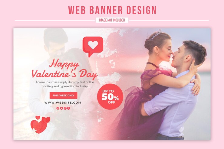 PSD psd feliz dia dos namorados fundo vermelho e branco corações de amor